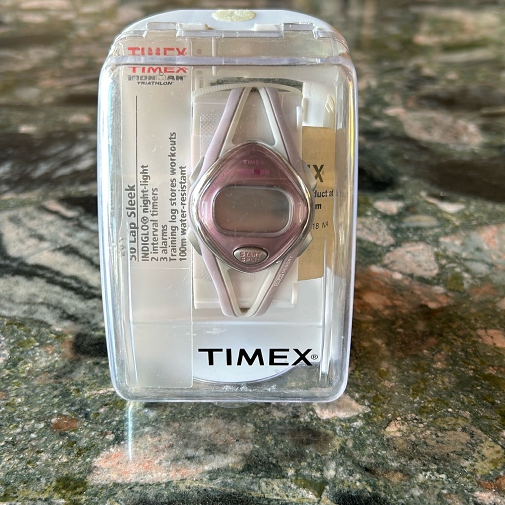 Timex Ironman Triathlon watch, never used, needs battery